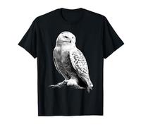 Chouette des Neiges Chouette Blanche Mignonnes Chouettes T-Shirt
