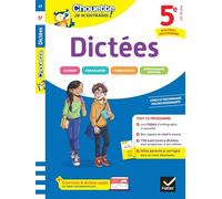 Dictées 5e – Règles d'orthographe – 200 exercices et dictées corrigés – Hatier