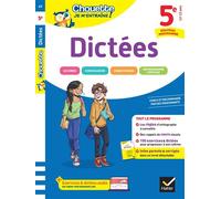 Dictées 5e – Règles d'orthographe – 200 exercices et dictées corrigés – Hatier