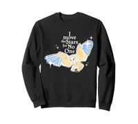 Chouette effraie I Move The Stars for No One, Fantaisie, Magie Sweatshirt