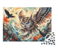 Chouette Érable Vague 1000pcs Mini Puzzle pour Adultes Stimulant