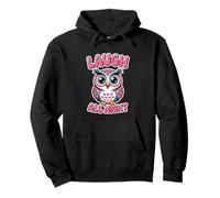 Chouette fantaisie de dessin animé humoristique pour étudiants garçons filles Sweat à Capuche
