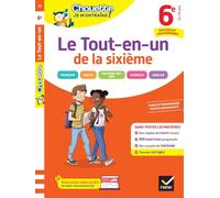Chouette Je m'entraîne - Le Tout-en-un 6e Nouveau programme (toutes les matières) Cahier de révision dans toutes les matières - Gérard Bonnefond - Hatier - broché - Scolaire / Universitaire