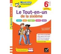 Chouette Je m'entraîne - Le Tout-en-un 6e Nouveau programme (toutes les matières): cahier de révision dans toutes les matières