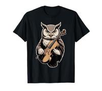 Chouette Jouant du Violon Classique Orchestre Musique T-Shirt