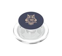 Chouette Joue accordéon Instrument de Musique Motif hiboux PopSockets PopGrip pour MagSafe