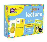 Hatier Jeu de lecture Chouette – GS – Nicole Amram – Avec 5 jeux