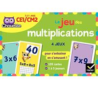 Lucie Domergue, Muriel Iribarne – Chouette : Le jeu des multiplications CE1-CM2 – Poche – Hatier
