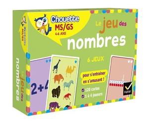 Chouette - Le jeu des nombres MS-GS - Muriel Iribarne - Hatier - Boîte ou accessoire - Scolaire / Universitaire