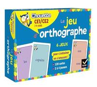 Nicole Amram, Stéphanie Grison – Chouette : Le jeu d'orthographe CE1-CE2 – Hatier