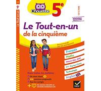 Chouette - Le Tout-en-un 5e: cahier de révision et d'entraînement dans toutes les matières