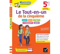 Chouette - Le Tout-en-un 5e - Nouveau programme (toutes les matières) Cahier de révision et d'entraînement dans toutes les matières - Pascal Bihouée - Hatier - broché - Scolaire / Universitaire