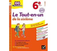 Chouette Le Tout en un 6e: cahier d'entraînement et de révision dans toutes les matières