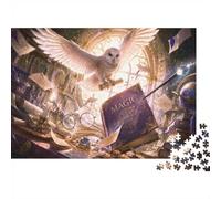 Chouette Livre Baguette Puzzle, 1000 Pièces Jeu Intérieur Adulte | 52x38cm Carton, Exercice Mental, Ajustement Précis, Amateurs D'art, Réduction Du Stress