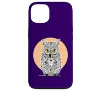 Chouette Lune Conspiration Secrète Oiseau Forêt Mystique Coque pour iPhone 13