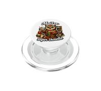Chouette Maitre École Tee Shirt Humour Fin D'Année Scolaire PopSockets PopGrip pour MagSafe
