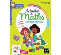 Chouette Maternelle - Activités de maths Moyenne Section - 4 ans Chouette entrainement Par Matière - Anthony Giroud - Hatier - broché - Scolaire / Universitaire