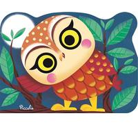 Chouette - Mini animaux - Marcella Grassi - Piccolia - cartonné - Album éveil dès la naissance