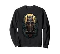 Chouette Nocturne Oiseau de Proie Silencieux Sage Spirit Hunter Sweatshirt