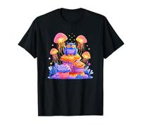Chouette Parmi Les méduses et Cupcakes Magiques T-Shirt