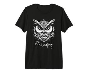 Chouette philosophie. T-Shirt Haut de Gamme