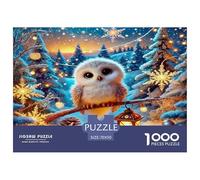 Chouette Puzzle De 1000 Pièces : pour Les Amateurs De Défis, Un Puzzle Stimulant Qui Demande Concentration Absolument Éblouissant.