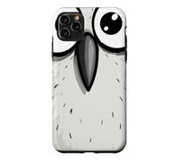 Chouette rigolote aux Grands Yeux, Dessin Mignon Coque pour iPhone 11 Pro Max