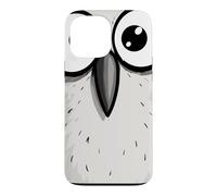 Chouette rigolote aux Grands Yeux, Dessin Mignon Coque pour iPhone 13 Pro Max