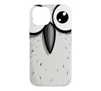 Chouette rigolote aux Grands Yeux, Dessin Mignon Coque pour iPhone 14