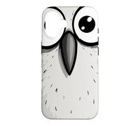 Chouette rigolote aux Grands Yeux, Dessin Mignon Coque pour iPhone 16