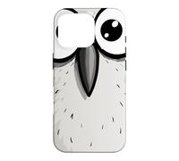 Chouette rigolote aux Grands Yeux, Dessin Mignon Coque pour iPhone 16 Pro