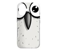 Chouette rigolote aux Grands Yeux, Dessin Mignon Coque pour iPhone 17