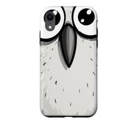 Chouette rigolote aux Grands Yeux, Dessin Mignon Coque pour iPhone XR