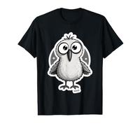 Chouette rigolote aux Grands Yeux, Dessin Mignon T-Shirt Graphique avec Valeur