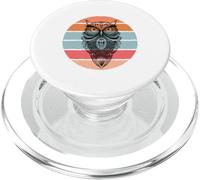 Chouette spirituelle Yoga Méditation Chamanique amérindienne PopSockets PopGrip pour MagSafe