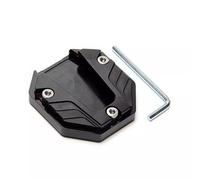 CHOUGONSI Béquille de Moto pour Harley Davidson Sport Glide, Support Latéral Plaque D'Extension Patin de Moto Béquille Pied de Remplacement Accessoire,Black