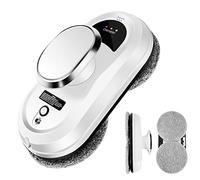 CHOVERY Robot Nettoyeur De Verre Télécommande Robot Nettoyer Les Cristaux 5600pa Super Aspiration Nettoyeur De Verre Électrique Navigation Intelligente Machine De Nettoyage des Cristaux pour Toutes