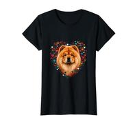 Chow Chow, Amoureux des Chiens de cœur T-Shirt Graphique avec Valeur