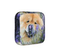 Chow-Chow, Chiens Bruns Doux et Duveteux, Violets Sauvages, Pochettes de Rangement pour Serviettes hygiéniques, Pochettes menstruelles pour Femmes et Adolescentes