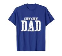 Chow Chow Dad T-Shirt, Homme, Bleu Royal, M