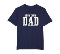 Chow Chow Dad T-Shirt, Homme Grandes Tailles, Bleu Marine, 6X Tall