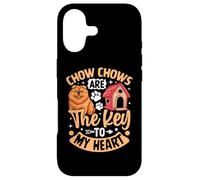 Chow Chows are The Key to My Heart Coque pour iPhone 17