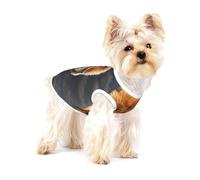 Chow-Dog Vintage,T-Shirt sans Manches en Coton pour Animaux de Compagnie, Gilet Respirant, Extensible et Doux,S