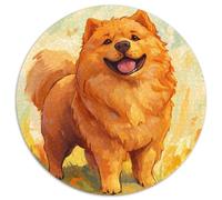 Chow Puzzles Jeu De Puzzle Activités Familiales Stimulantes 1000 Pieces Chien Puzzles Classiques Qualité Premium pour Adultes 1000pcs (67.5x67.5cm)