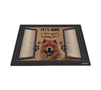 Chowchow Drôle, C'est Moi Que Tu Cherches Paillasson De Bienvenue Facile À Nettoyer Tapis De Porte Anti-Poussière Tapis De Bain pour Intérieur Salon D'Entrée 40X60Cm