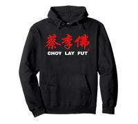 Choy Lay FUT Dragon Tiger Shaolin Warrior Sweat à Capuche
