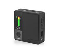 CHOYUE Changeur de voix avec micro intégré, dispositif de changeur de voix portable avec 11 effets sonores, écran couleur, mini diffusion en direct, microphone à pince portable, machine à effets sonor