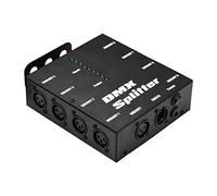 CHOYUE DMX512 Distributeur de répartiteur d'amplificateur de signal optique 1 entrée et sortie directes 8 sorties indépendantes pour contrôleur d'éclairage Console de scène Party DJ Club Disco KTV Lig