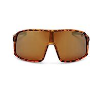 CHPO Lunettes de soleil Erica mixte – verres polarisés miroir doré (CAT3) – Turtle Brown