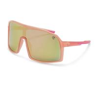 CHPO – Lunettes de soleil Erica – Polarisées, verres miroir rose (CAT3) – Doré